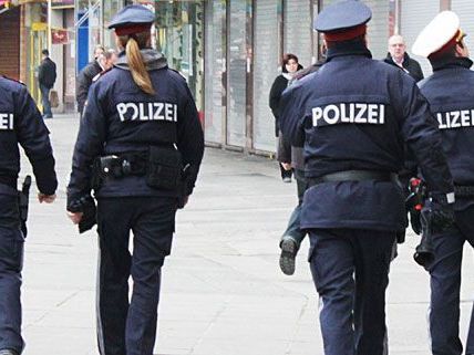 Polizisten versuchten der Randaliererin in Penzing beizukommen Polizisten versuchten der Randaliererin in Penzing beizukommen