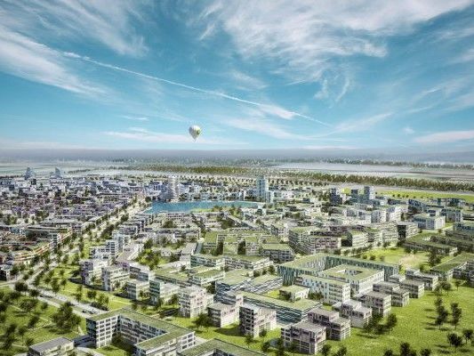 So wird die Seestadt Aspern aussehen So wird die Seestadt Aspern aussehen