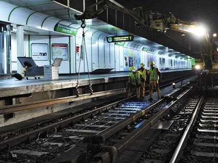 Auf der Linie U4 finden ab Mitte Oktober Instandhaltungsarbeiten statt. Auf der Linie U4 finden ab Mitte Oktober Instandhaltungsarbeiten statt.