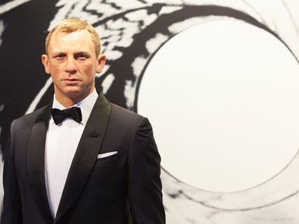Daniel Craig als 007 ist die 71. Wachsfigur bei Madame Tussauds in Wien.