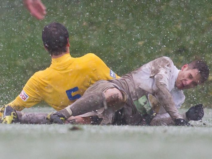 Schnee war an diesem Wochenende der große Spielverderber im Unterhaus. Schnee war an diesem Wochenende der große Spielverderber im Unterhaus.