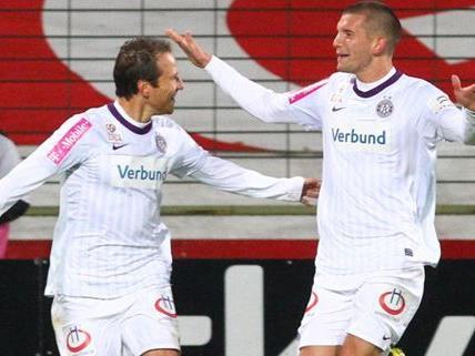Austria Wien verbuchte gegen den FC Admira einen souveränen Sieg.