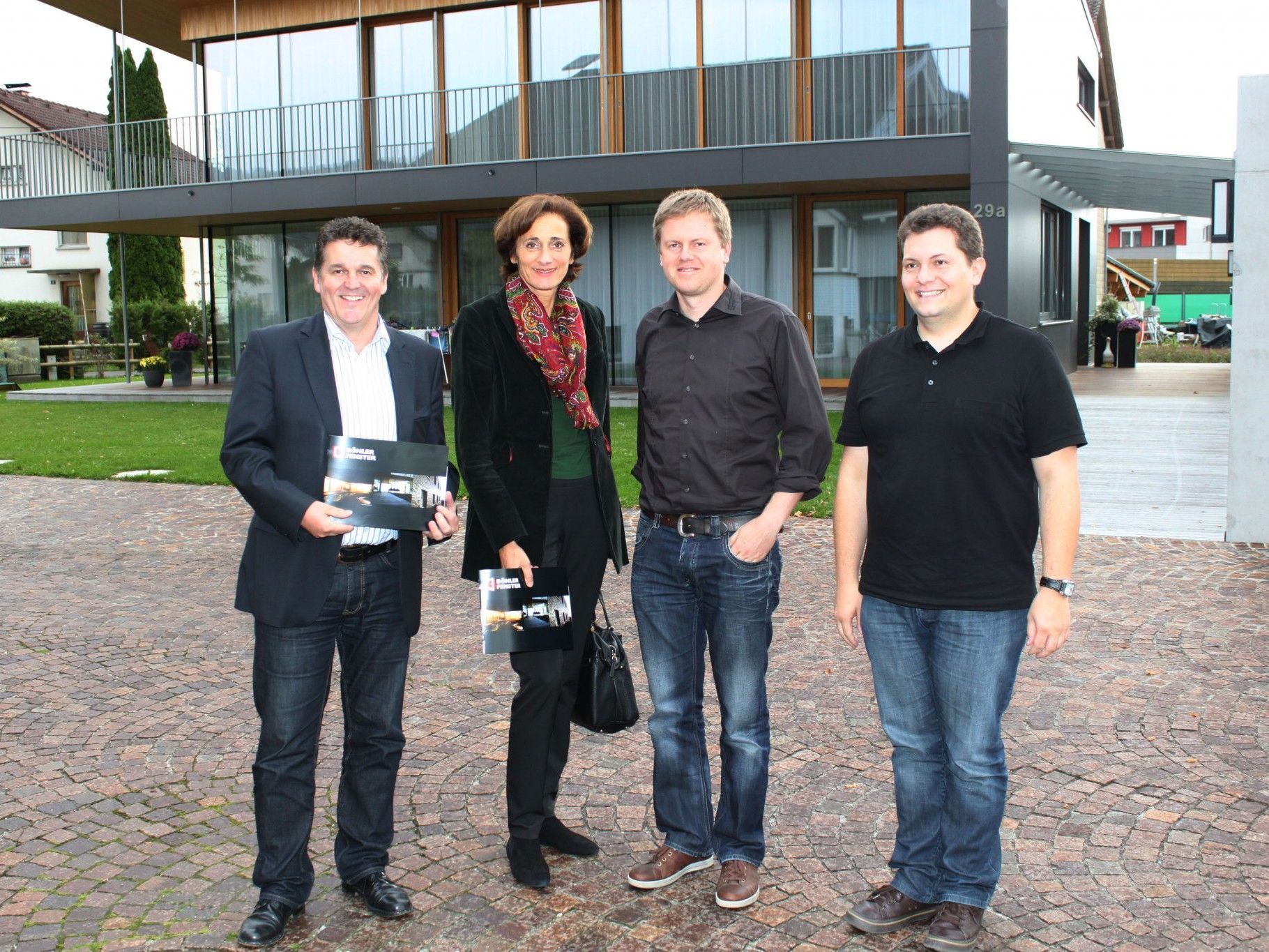 Betriebsbesuch bei Böhler Fenster. Betriebsbesuch bei Böhler Fenster.