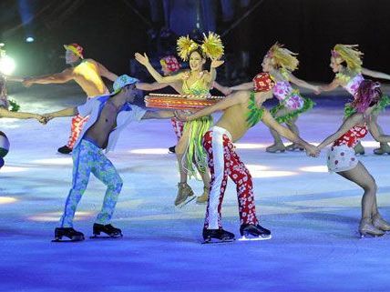 Holiday On Ice gastiert mit "Speed" in Wien. Holiday On Ice gastiert mit "Speed" in Wien.