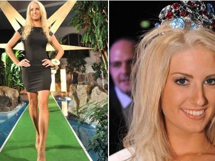 Die fesche Wienerin Sandra Steidl ist Österreichs "Miss Earth" 2012.
