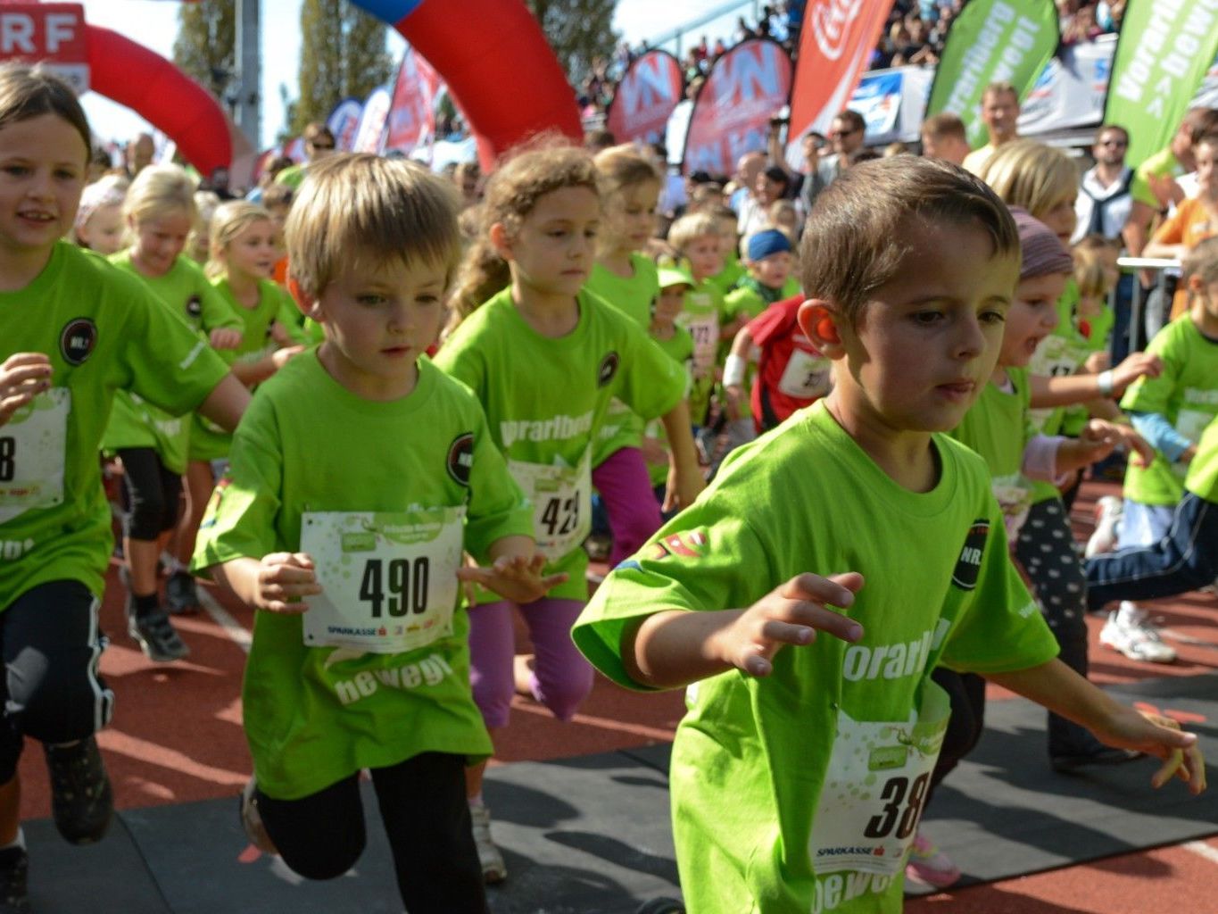 Kindermarathon in Bregenz stieß auf großes Interesse Kindermarathon in Bregenz stieß auf großes Interesse