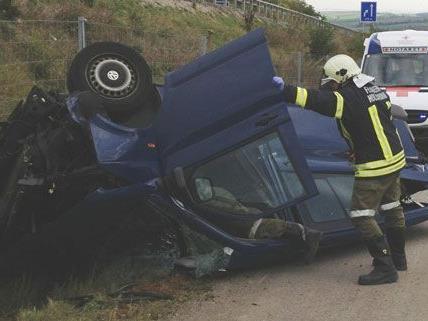 Am Mittwoch ereignete sich auf der S3 in Hollabrunn ein schwerer Verkehrsunfall.