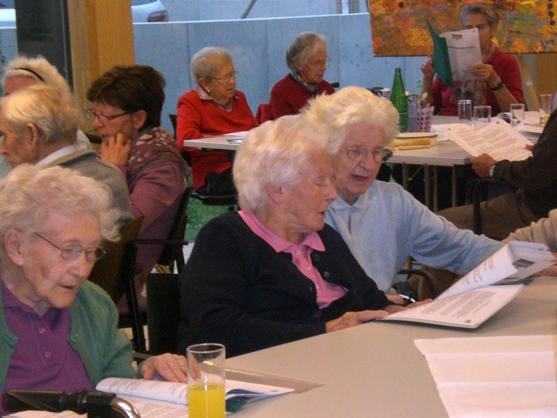 Offenes Singen ist eines der zahlreichen Angebote für Senioren in Rankweil Offenes Singen ist eines der zahlreichen Angebote für Senioren in Rankweil