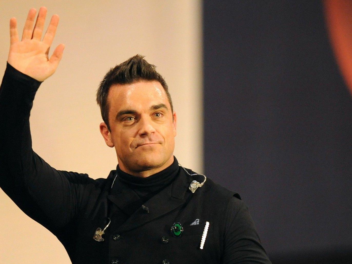 Robbie Williams gibt am 17. Juli 2013 sein Wien-Konzert in der Krieau.
