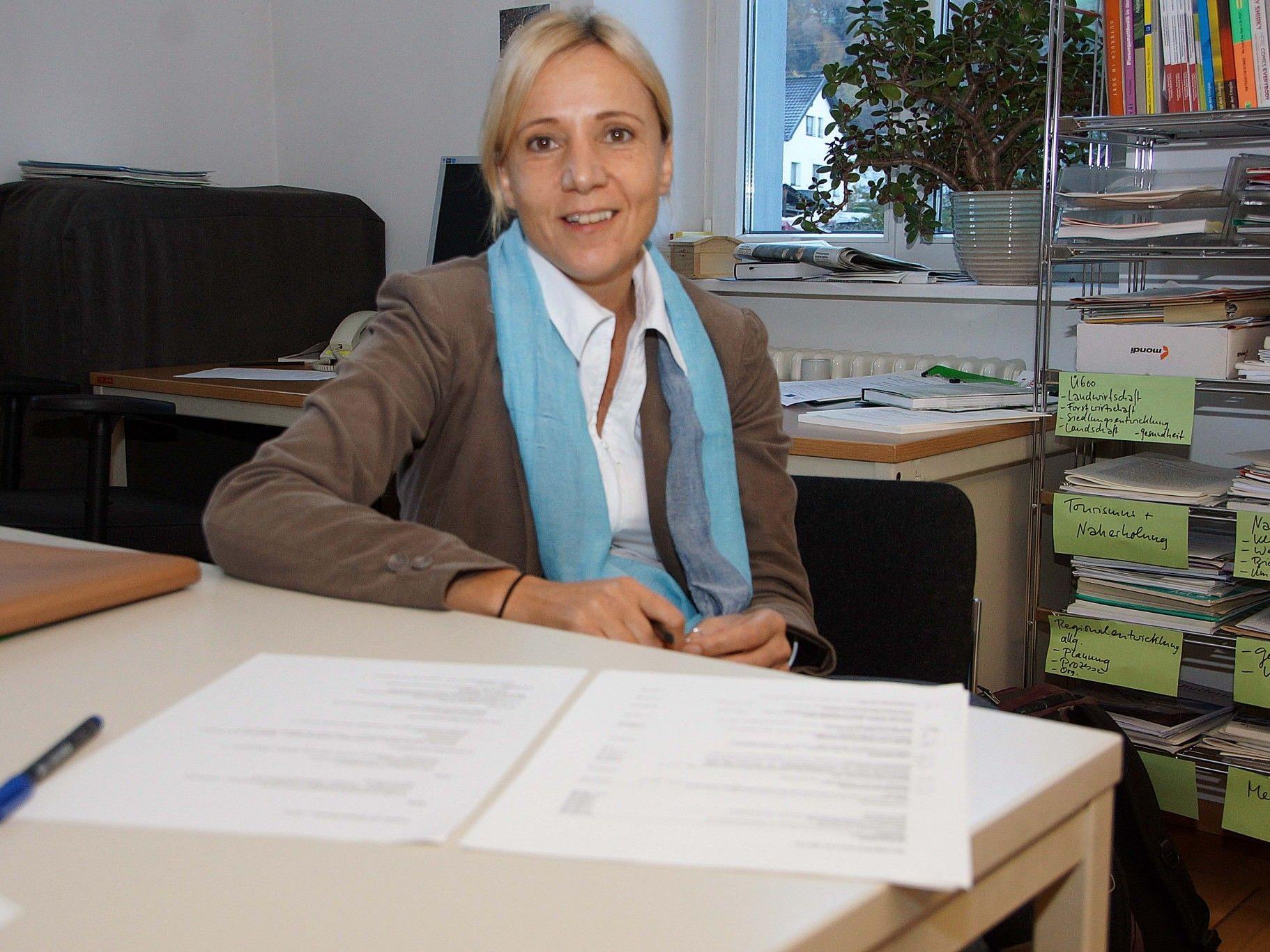 Birgit Werle ist als Geschäftsführerin in die Gesamtentwicklung der Regio Im Walgau eingebunden.