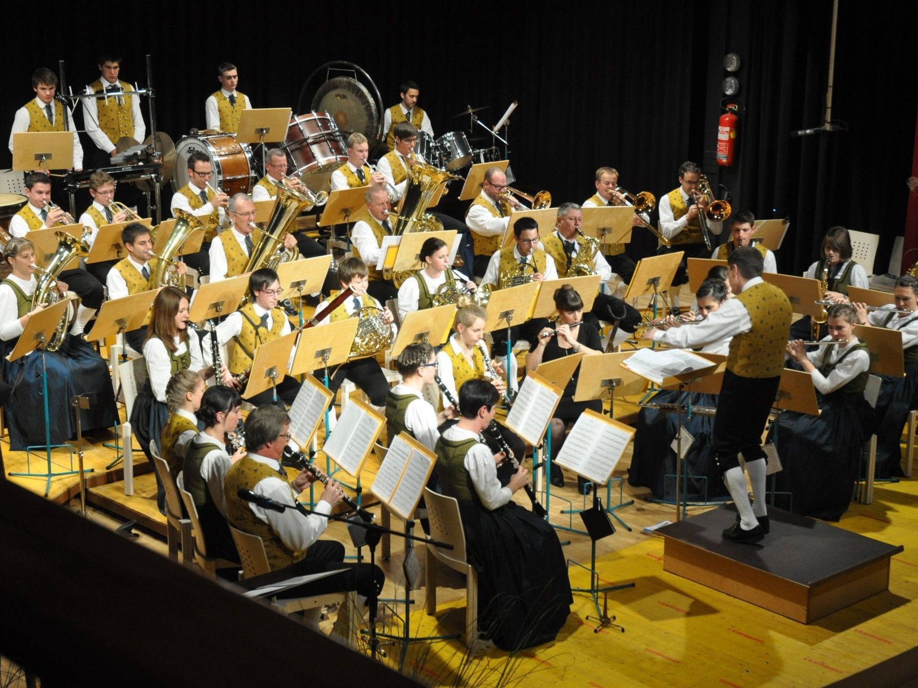 Bot den vielen Zuhörern ein tolles Konzerterlebnis, die Bürgermusik Klaus. Bot den vielen Zuhörern ein tolles Konzerterlebnis, die Bürgermusik Klaus.
