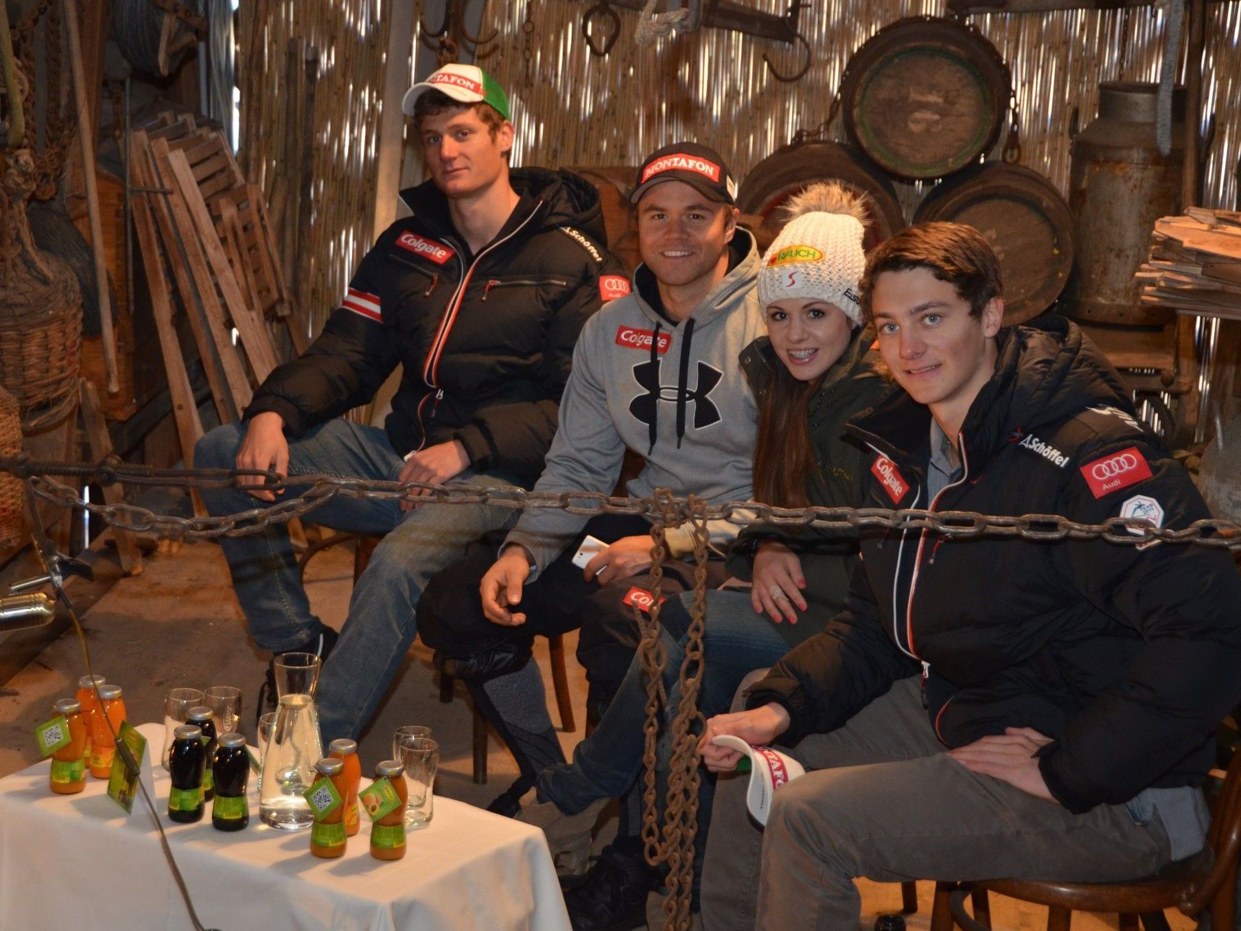 Das Ländle-Snowboard-Quartett freut sich auf das Heimrennen Anfang Dezember im Montafon. Das Ländle-Snowboard-Quartett freut sich auf das Heimrennen Anfang Dezember im Montafon.