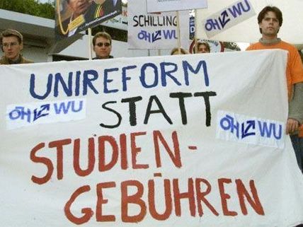 Wieder einmal werden die Studenten in Wien gegen Studiengebühren auf die Straße gehen