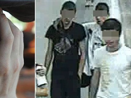 Diese drei Burschen überfielen einen 13-Jährigen Diese drei Burschen überfielen einen 13-Jährigen