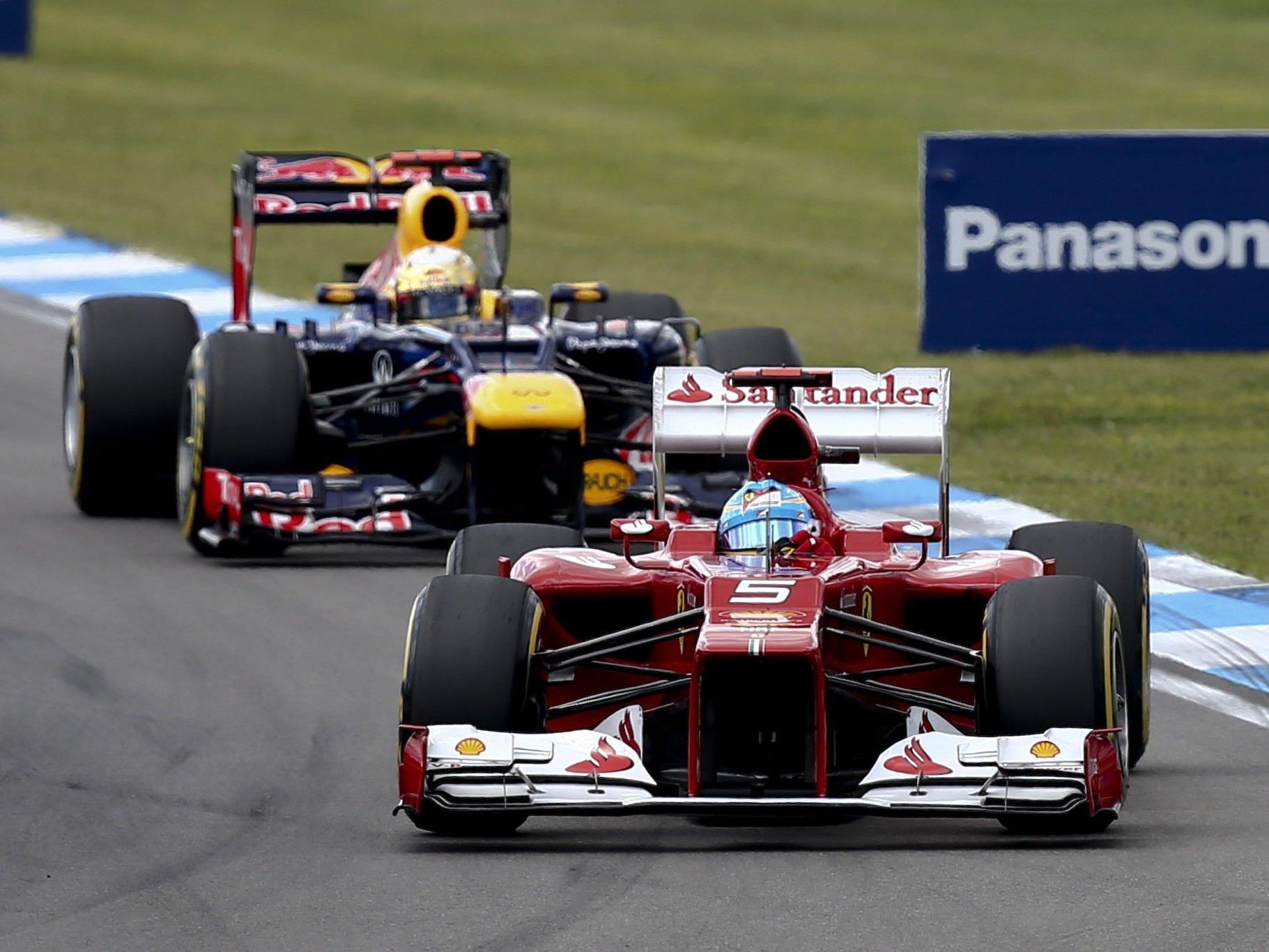 Showdown in Interlagos. Man darf gespannt sein ob sich Vettel und Alonso auf der Strecke begegnen.
