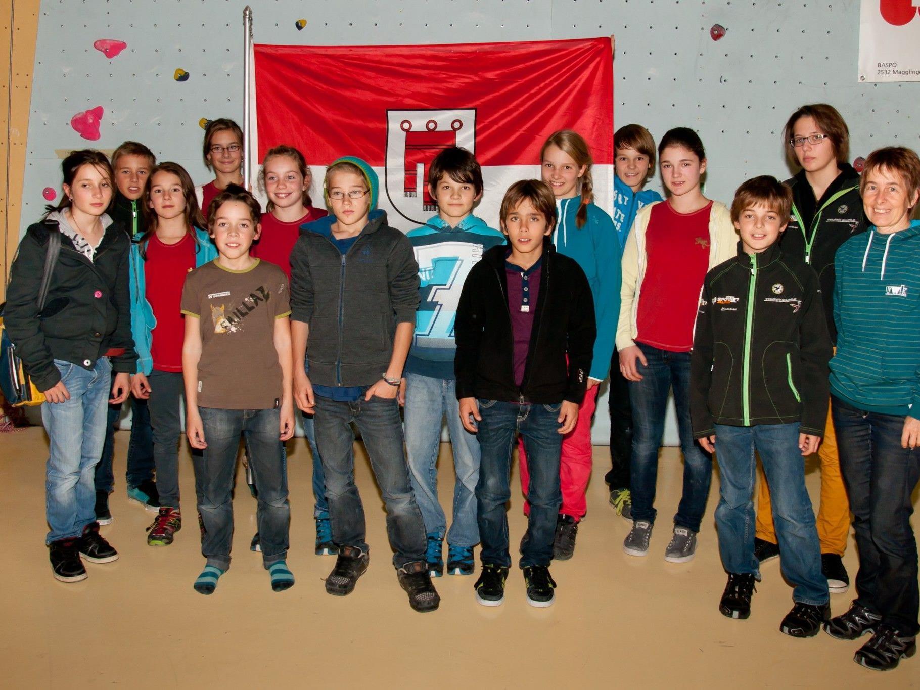 Vorarlbergs Nachwuchs-Kletterer zeigten beim Arge-Alp-Turnier gute Leistungen.