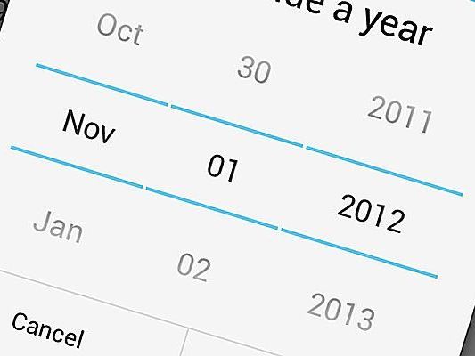 Derzeit kann ein Kontakt laut Android 4.2 nicht im Dezember Geburtstag haben. Derzeit kann ein Kontakt laut Android 4.2 nicht im Dezember Geburtstag haben.
