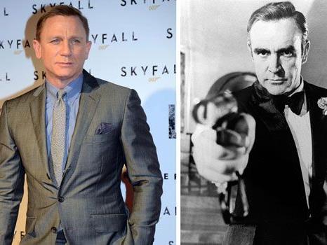 Daniel Craig als Bond fast so beliebt wie Sean Connery.