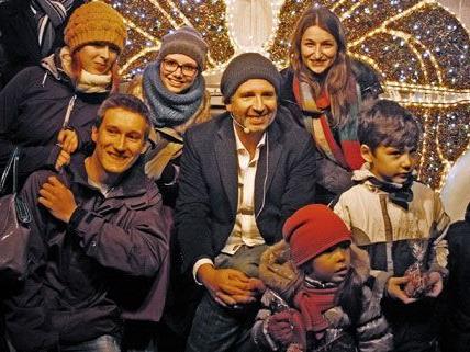 Auch Dirk Stermann präsentierte seine ganz persönliche Weihnachtsgeschichte am Wiener Christkindlmarkt