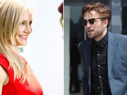 Cameron Diaz versuchte scheinbar bei Robert Pattinson zu landen.