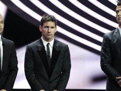 Auch den Titel des UEFA-Fußballer des Jahres machten diese drei unter sich aus. Am Ende gewann Iniesta.