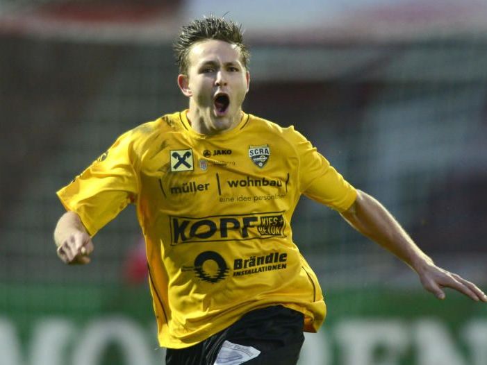 Fabian Flatz schoss das 2:1-Siegtor der Altach Amateure gegen Dornbirn. Fabian Flatz schoss das 2:1-Siegtor der Altach Amateure gegen Dornbirn.