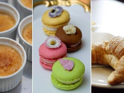 Crème Brûlée, Macarons und Croissants: Die süße Seite der französischen Küche kommt besonders gut an.