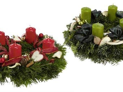Wir verlosen eine Adventkranz-Kreation von Klimesch! Wir verlosen eine Adventkranz-Kreation von Klimesch!