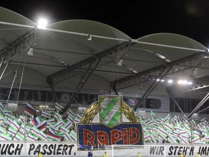 Die Rapid Fans hoffen weiter auf ein neues Stadion