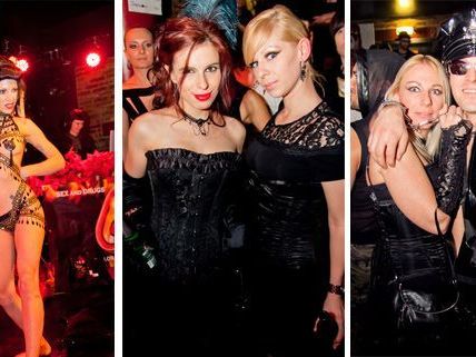 In Lack, Leder und Spitze zeigten sich die Besucher beim 666 im Wiener Ost Klub. In Lack, Leder und Spitze zeigten sich die Besucher beim 666 im Wiener Ost Klub.