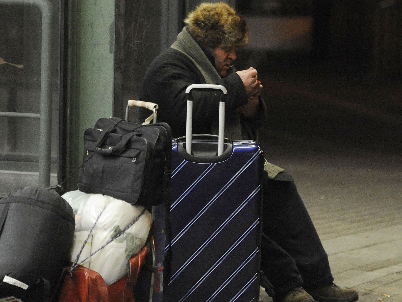 Kältetelefon der Caritas Wien hilft obdachlosen Menschen Kältetelefon der Caritas Wien hilft obdachlosen Menschen