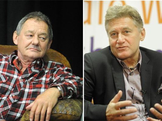 Zwischen Wolfgang Ambros und Rainhard Fendrich herrscht nun wieder Frieden Zwischen Wolfgang Ambros und Rainhard Fendrich herrscht nun wieder Frieden