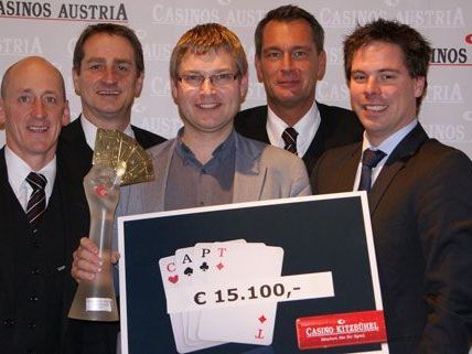 Erfolgreicher Poker-Auftakt in Kitzbühel. Erfolgreicher Poker-Auftakt in Kitzbühel.