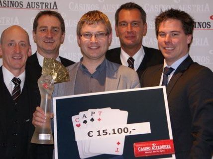 Erfolgreicher Poker-Auftakt in Kitzbühel.