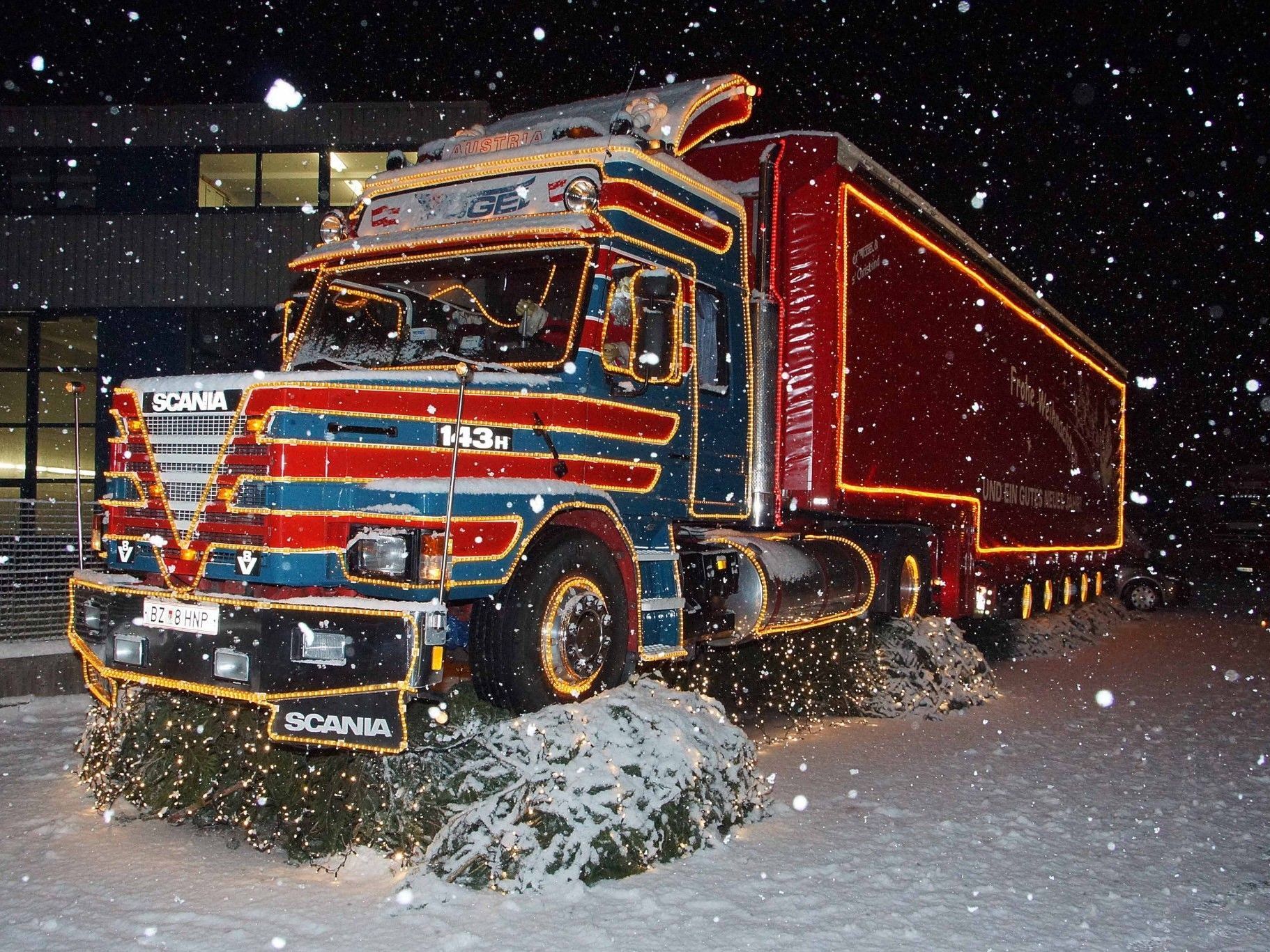 Der Oldi-Truck auf dem Vögel-Standort in Gais ist gleichzeitig Symbol für unfallfreie Fahrt. Der Oldi-Truck auf dem Vögel-Standort in Gais ist gleichzeitig Symbol für unfallfreie Fahrt.