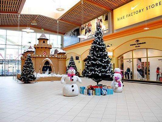 So weihnachtlich erscheint das Freeport International Outlet So weihnachtlich erscheint das Freeport International Outlet