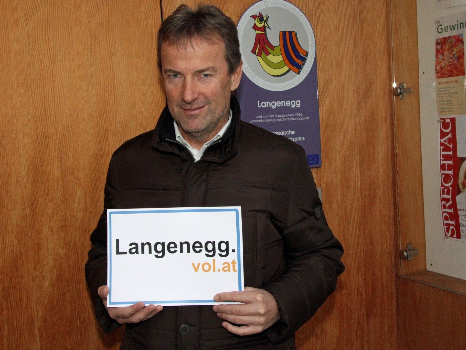 Bürgermeister Georg Moosbrugger im VOL.AT-Gespräch. Bürgermeister Georg Moosbrugger im VOL.AT-Gespräch.