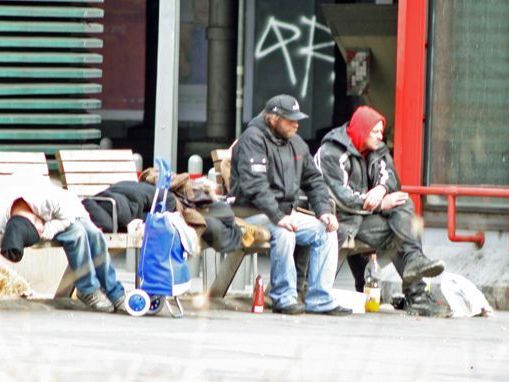 Im Winter sind Obdachlose besonders gefährdet - das Kältetelefon kann helfen