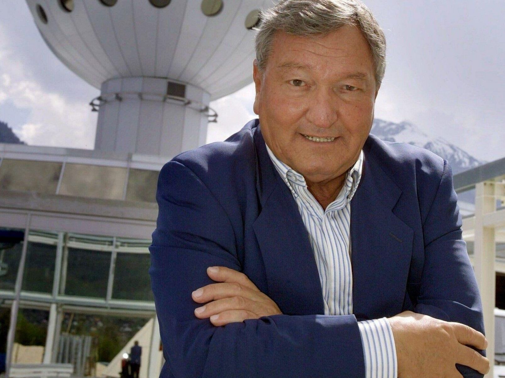 Der Schweizer Populärwissenschaftler und UFO-Forscher Erich von Däniken. Der Schweizer Populärwissenschaftler und UFO-Forscher Erich von Däniken.