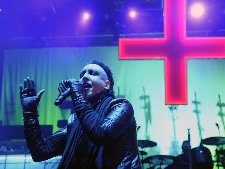 Marilyn Manson lieferte keine seiner besten Shows in Wien am Samstag. Marilyn Manson lieferte keine seiner besten Shows in Wien am Samstag.