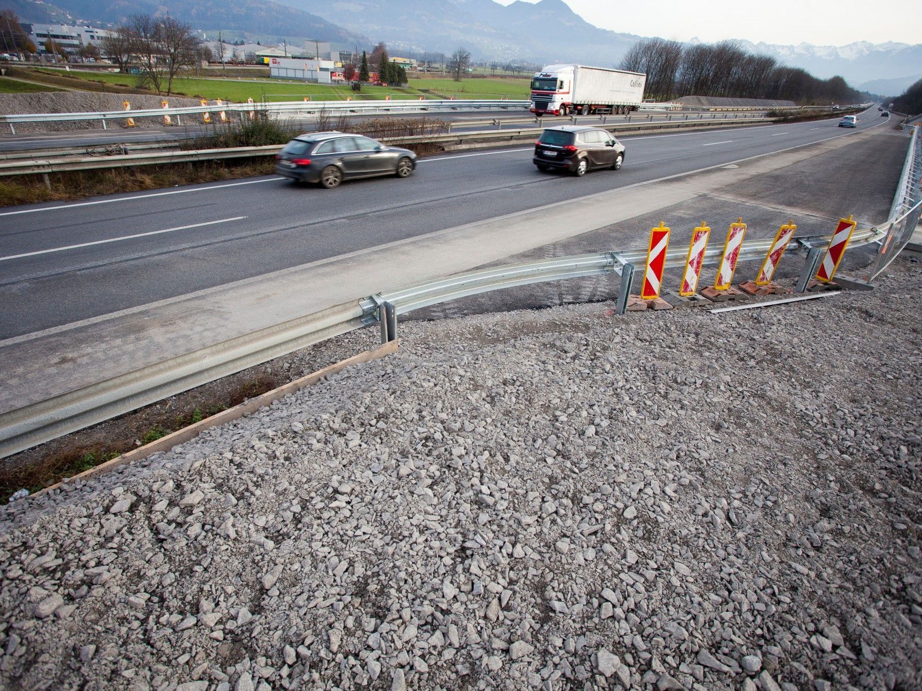 Wird trotz Winterpause planmäßig in Betrieb gehen: Der Vollanschluss Klaus. Wird trotz Winterpause planmäßig in Betrieb gehen: Der Vollanschluss Klaus.