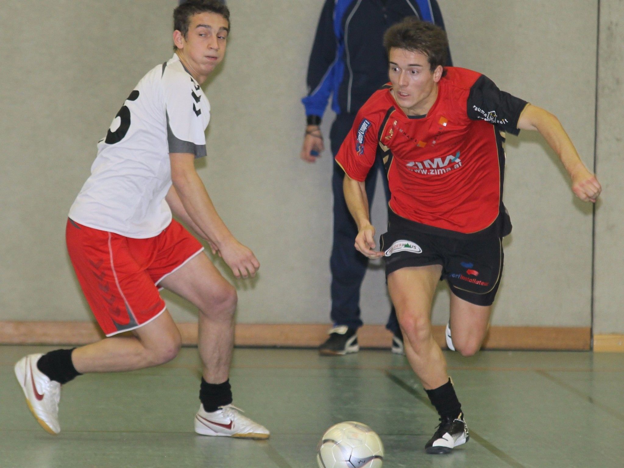 Der FC Langenegg nimmt beim Wolfurter Hallenmasters teil.