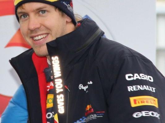 Formel 1-Weltmeister Sebastian Vettel in Graz.