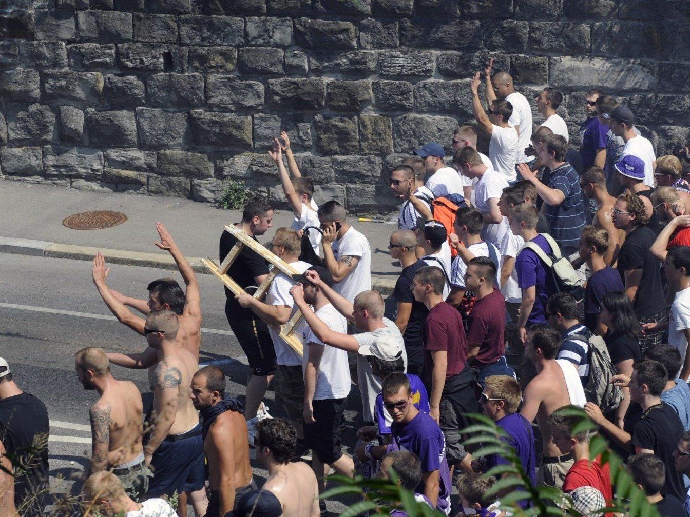 Austria Wien sprach rund 20 Hausverbote gegen gewaltbereite Fans aus.