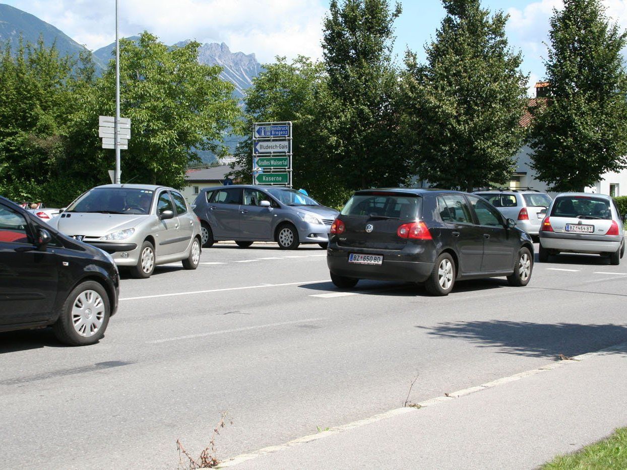 Der Kreuzungsbereich an der L 190 wird heuer neu gestaltet.