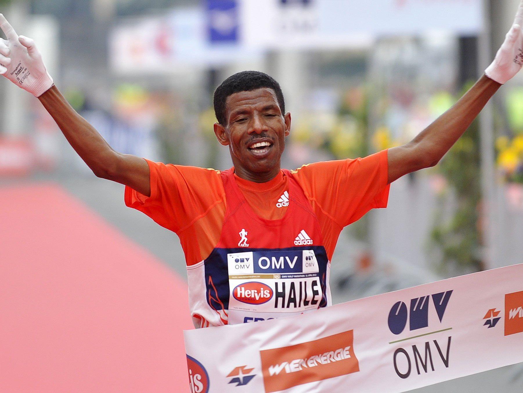 Haile Gebrselassie war schon im Vorjahr erfolgreich beim Vienna City Marathon