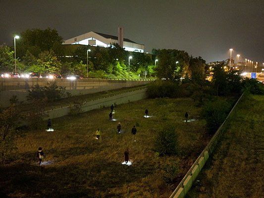 Mysteriöse Inszenierung eines ungewöhnlichen Geländes und Gebäudes: Hundsturm in Wien-Margareten Mysteriöse Inszenierung eines ungewöhnlichen Geländes und Gebäudes: Hundsturm in Wien-Margareten