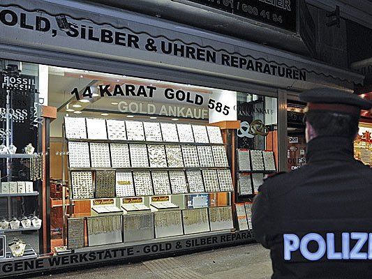 Nach dem Überfall auf diesen Juwelier in Favoriten kam man der Bande auf die Spur