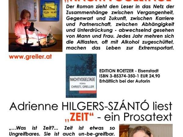 Literatur im Ground Xiro am 2. März Literatur im Ground Xiro am 2. März