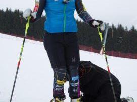 Nach dreiwöchiger Pause zeigte sich Lindsey Vonn am Freitag erstmals wieder auf Skiern.
